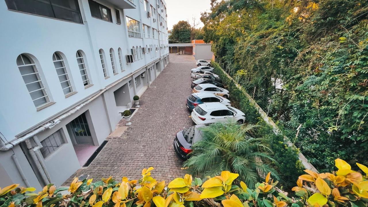 Verde Vale Hotel Videira Bagian luar foto